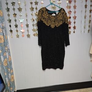 NWT Vintage Sequin dress plus sz 18-20